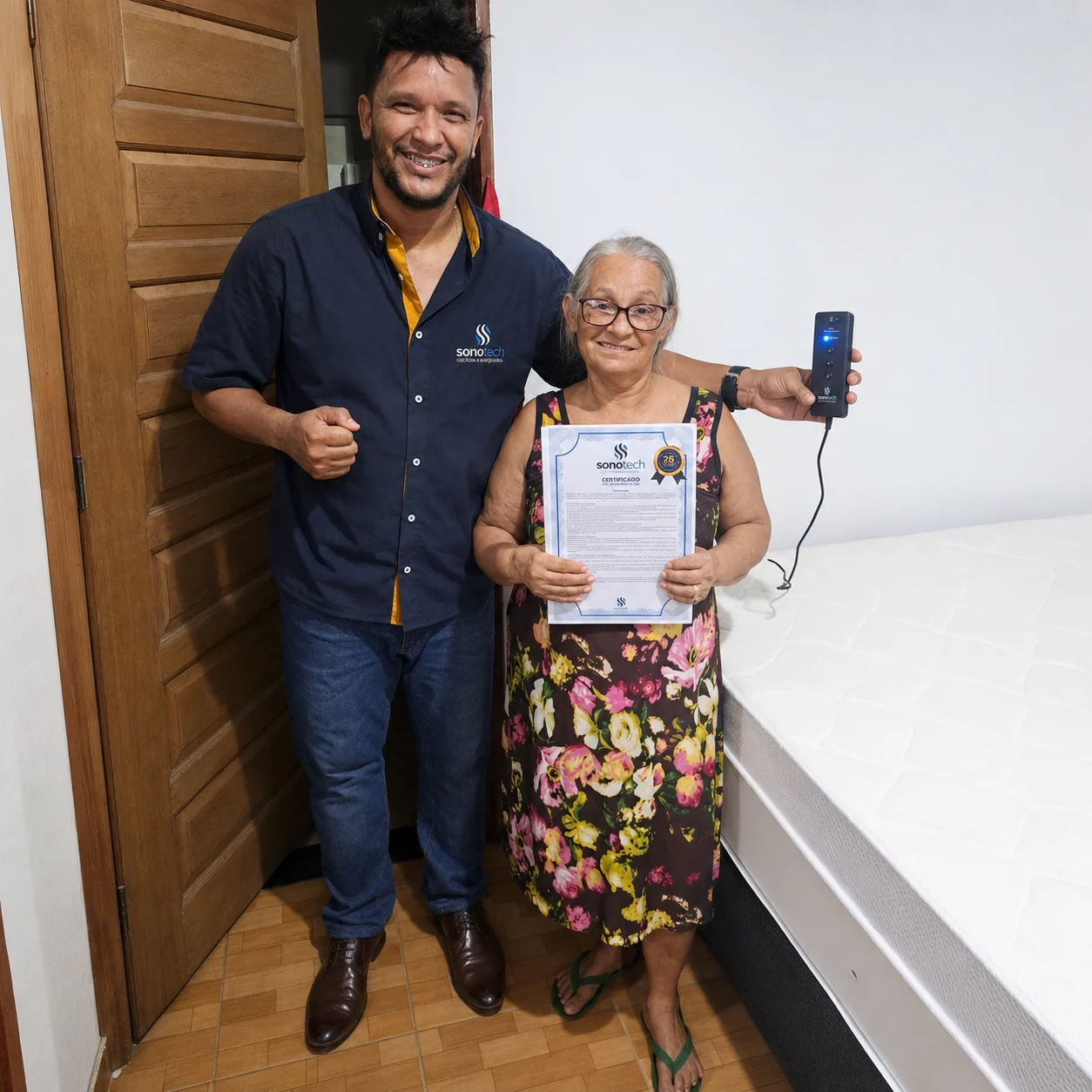 Certificação SonoTech com celebração em família